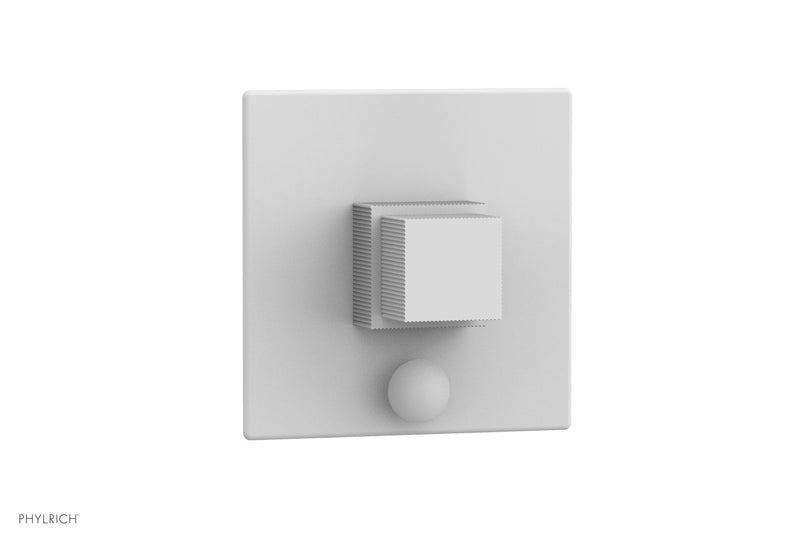 Phylrich STRIA Pressure Balance Shower Plate with Diverter and Handle Trim Set