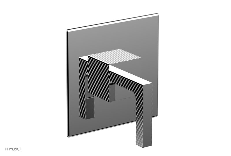 polished chrome shower trim