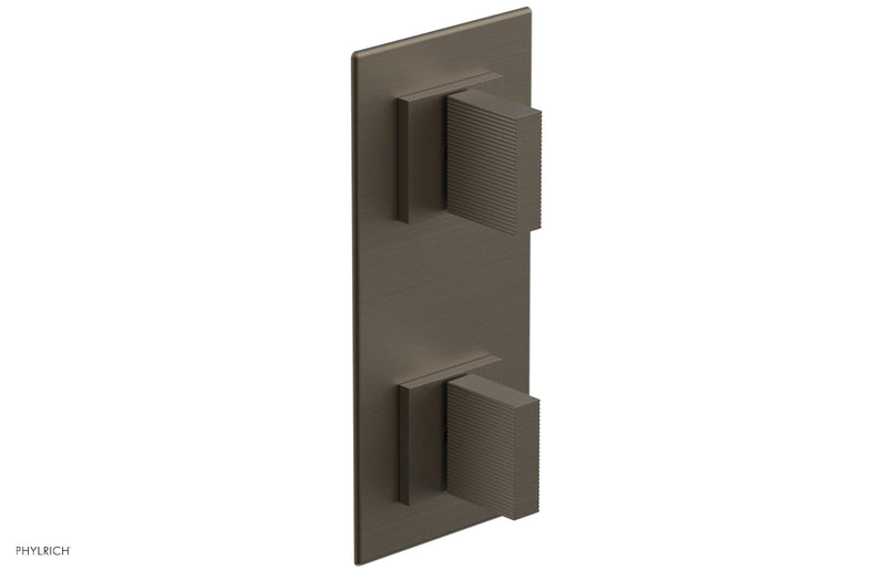 Phylrich STRIA 1/2" Thermostatic Valve with Volume Control or Diverter