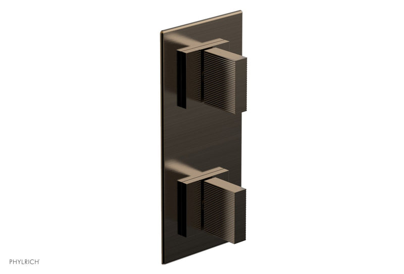 Phylrich STRIA 1/2" Thermostatic Valve with Volume Control or Diverter