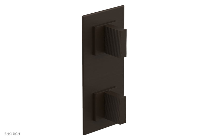 Phylrich STRIA 1/2" Thermostatic Valve with Volume Control or Diverter