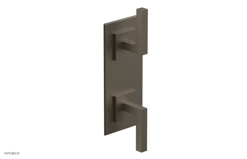 Phylrich STRIA 1/2" Thermostatic Valve with Volume Control or Diverter