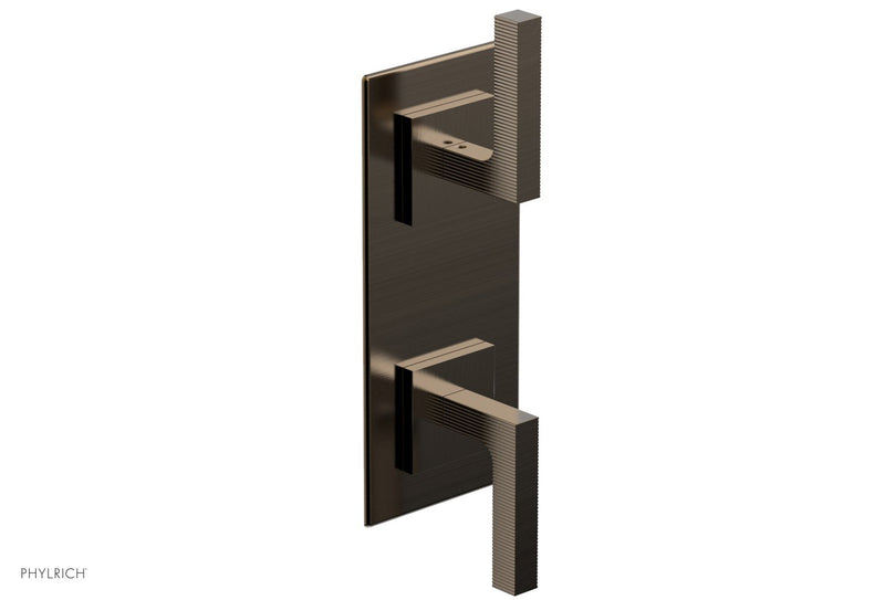 Phylrich STRIA 1/2" Thermostatic Valve with Volume Control or Diverter