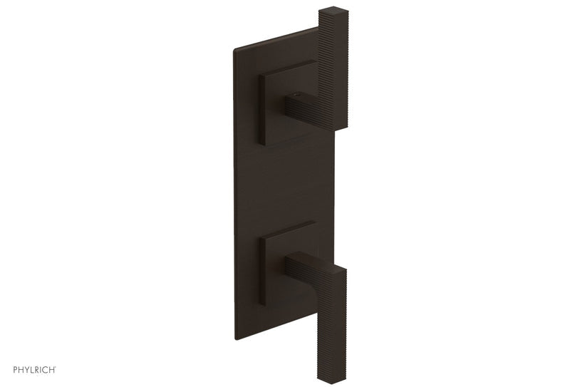 Phylrich STRIA 1/2" Thermostatic Valve with Volume Control or Diverter