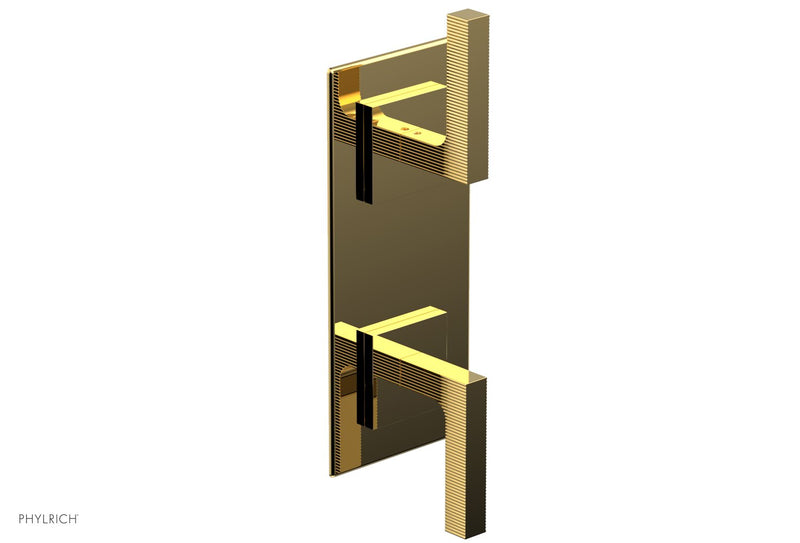 Phylrich STRIA 1/2" Thermostatic Valve with Volume Control or Diverter