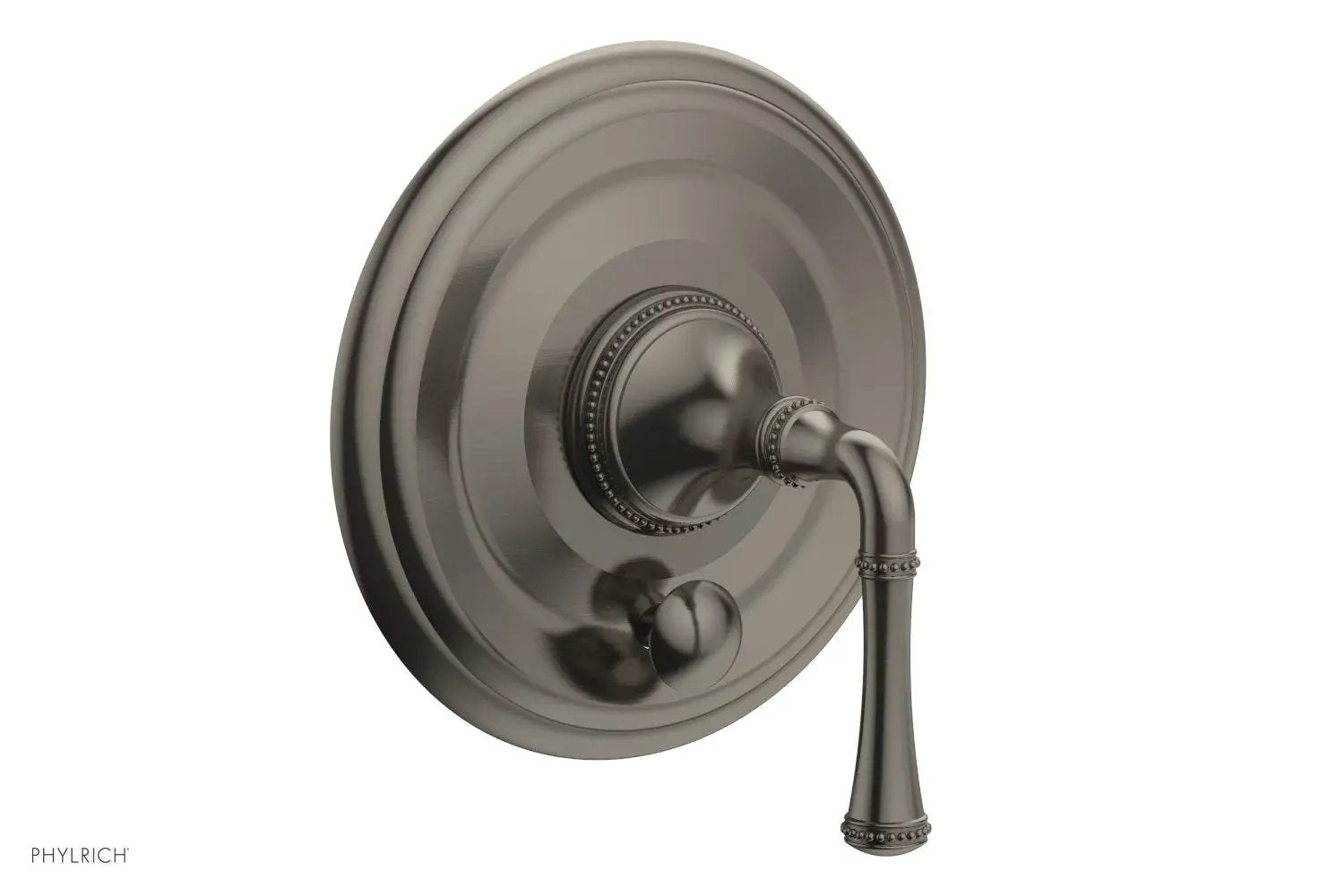 Phylrich BEADED Pressure Balance Shower Plate with Diverter and Handle Trim Set by Phylrich