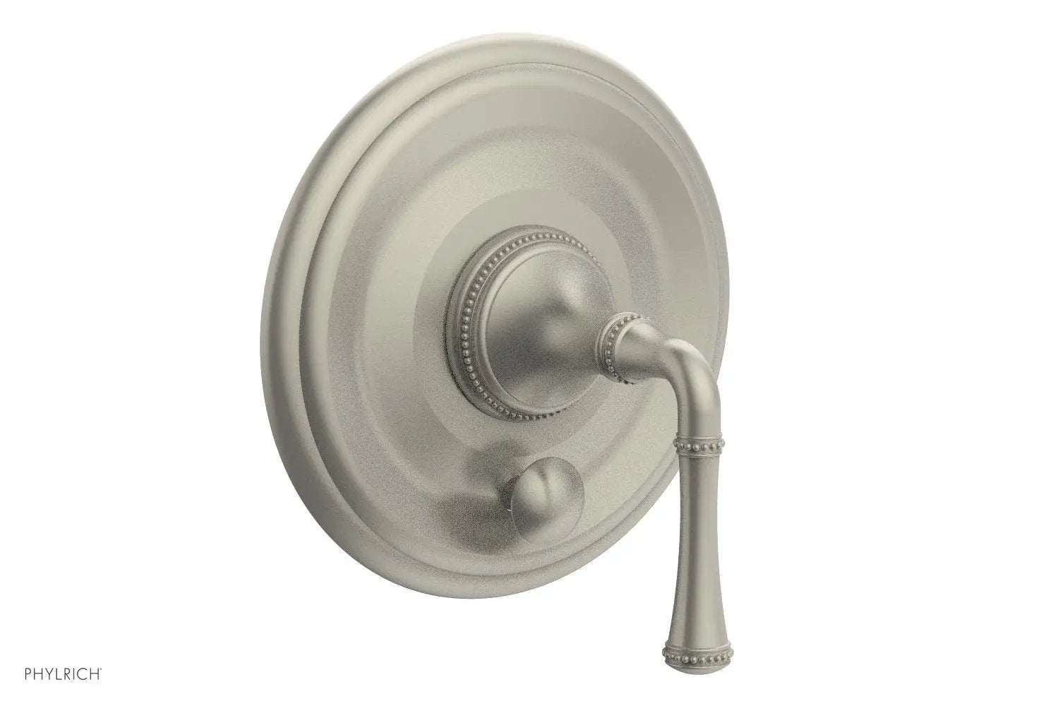 Phylrich BEADED Pressure Balance Shower Plate with Diverter and Handle Trim Set by Phylrich