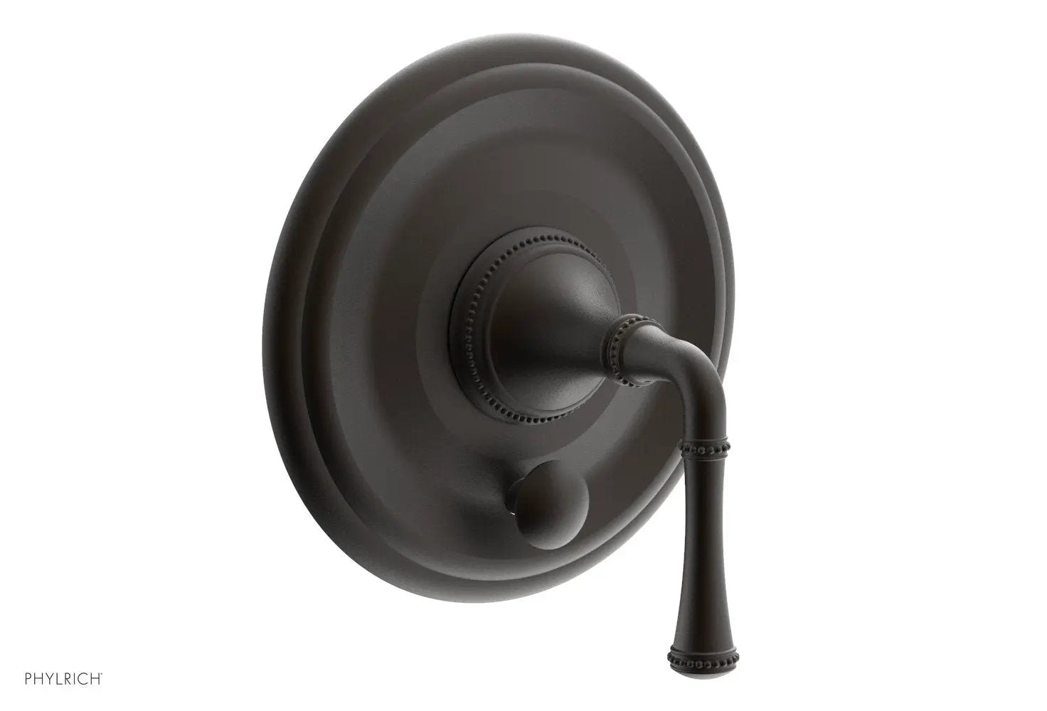 Phylrich BEADED Pressure Balance Shower Plate with Diverter and Handle Trim Set by Phylrich