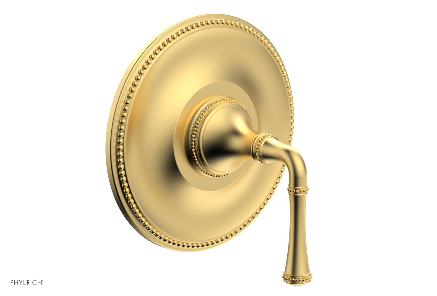 Phylrich BEADED Pressure Balance Shower Plate & Handle Trim