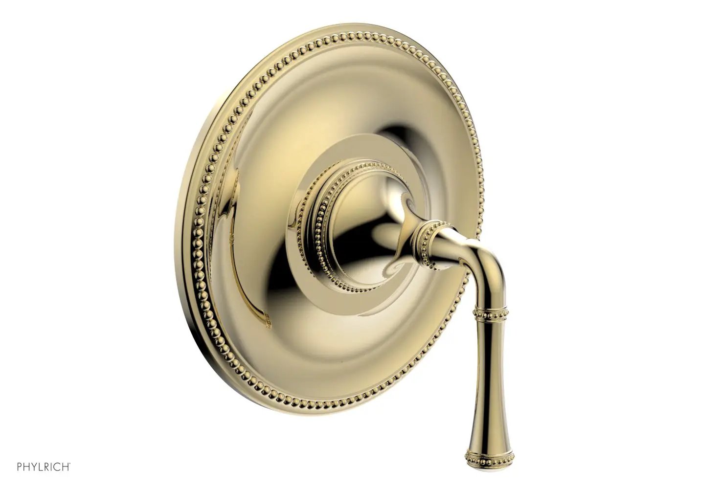 Phylrich BEADED Pressure Balance Shower Plate & Handle Trim by Phylrich