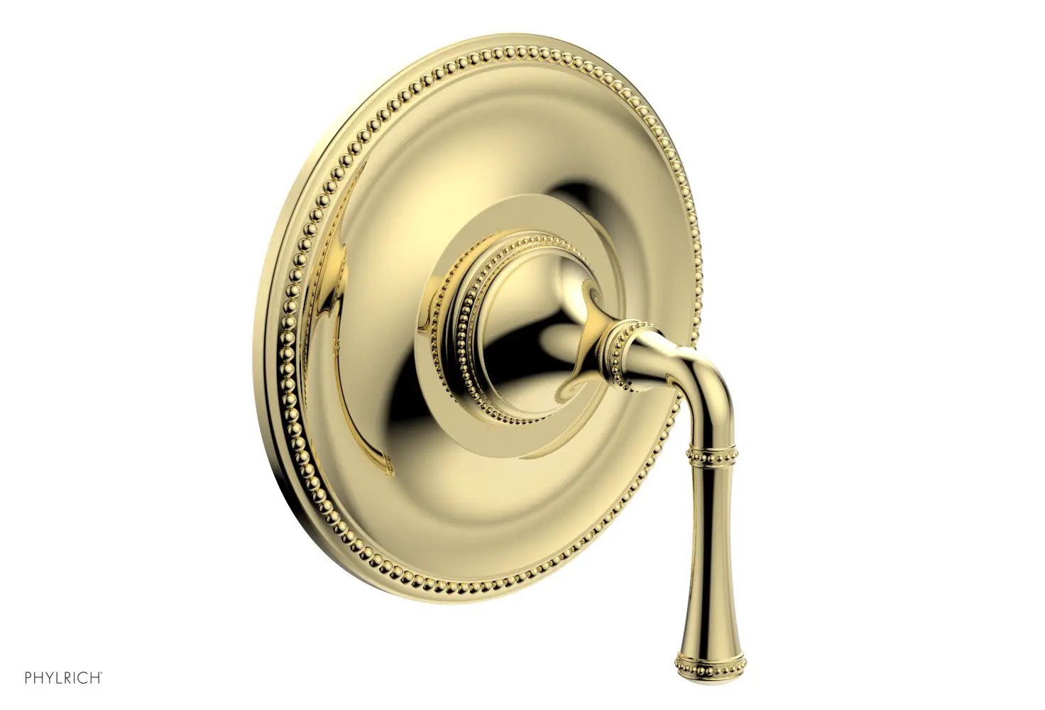 Phylrich BEADED Pressure Balance Shower Plate & Handle Trim by Phylrich