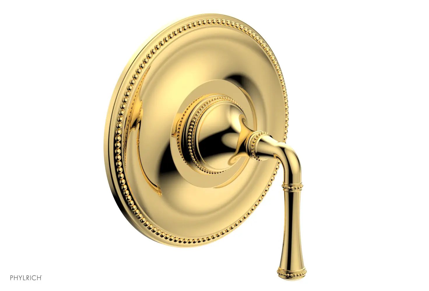 Phylrich BEADED Pressure Balance Shower Plate & Handle Trim by Phylrich