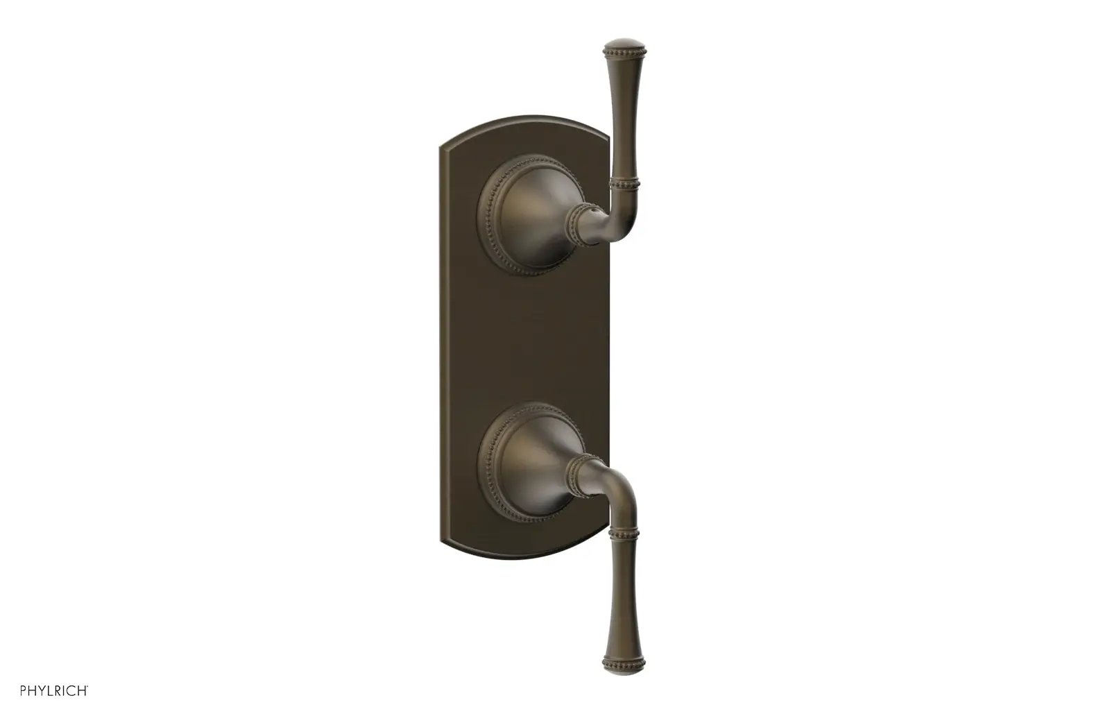 Phylrich BEADED 1/2" Mini Thermostatic Valve with Volume Control or Diverter by Phylrich