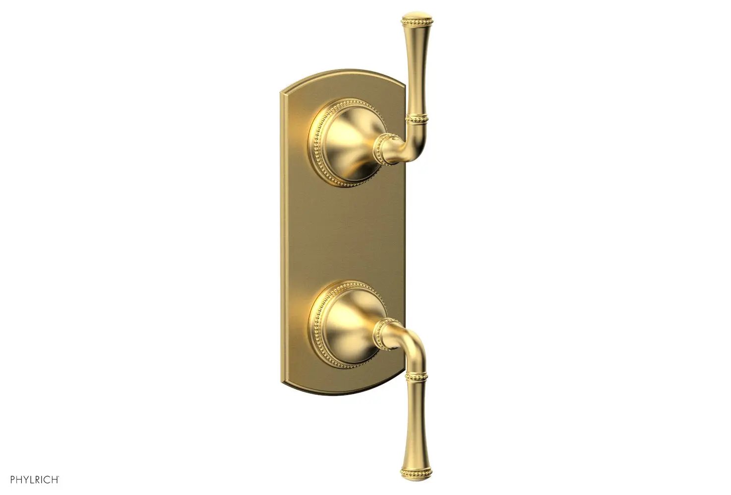 Phylrich BEADED 1/2" Mini Thermostatic Valve with Volume Control or Diverter by Phylrich