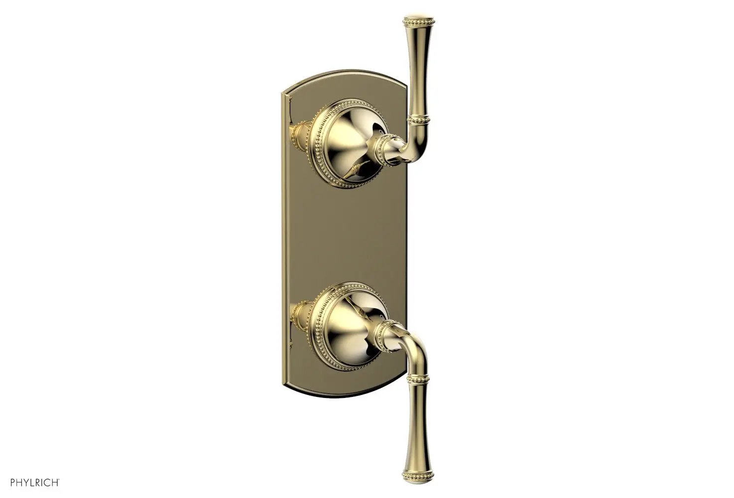 Phylrich BEADED 1/2" Mini Thermostatic Valve with Volume Control or Diverter by Phylrich