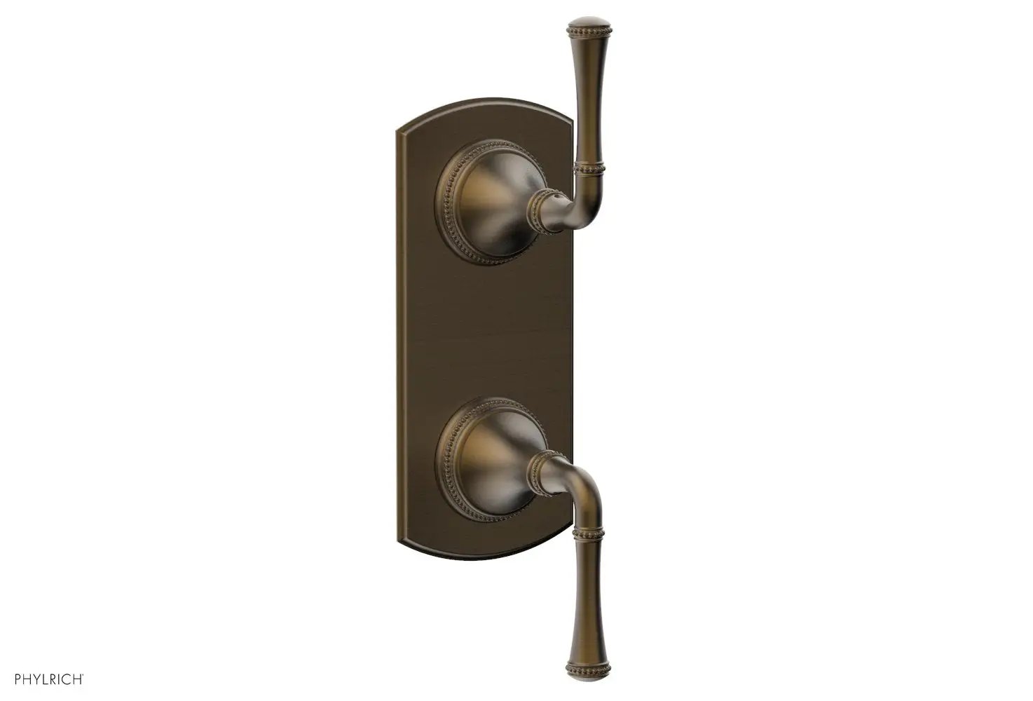 Phylrich BEADED 1/2" Mini Thermostatic Valve with Volume Control or Diverter by Phylrich