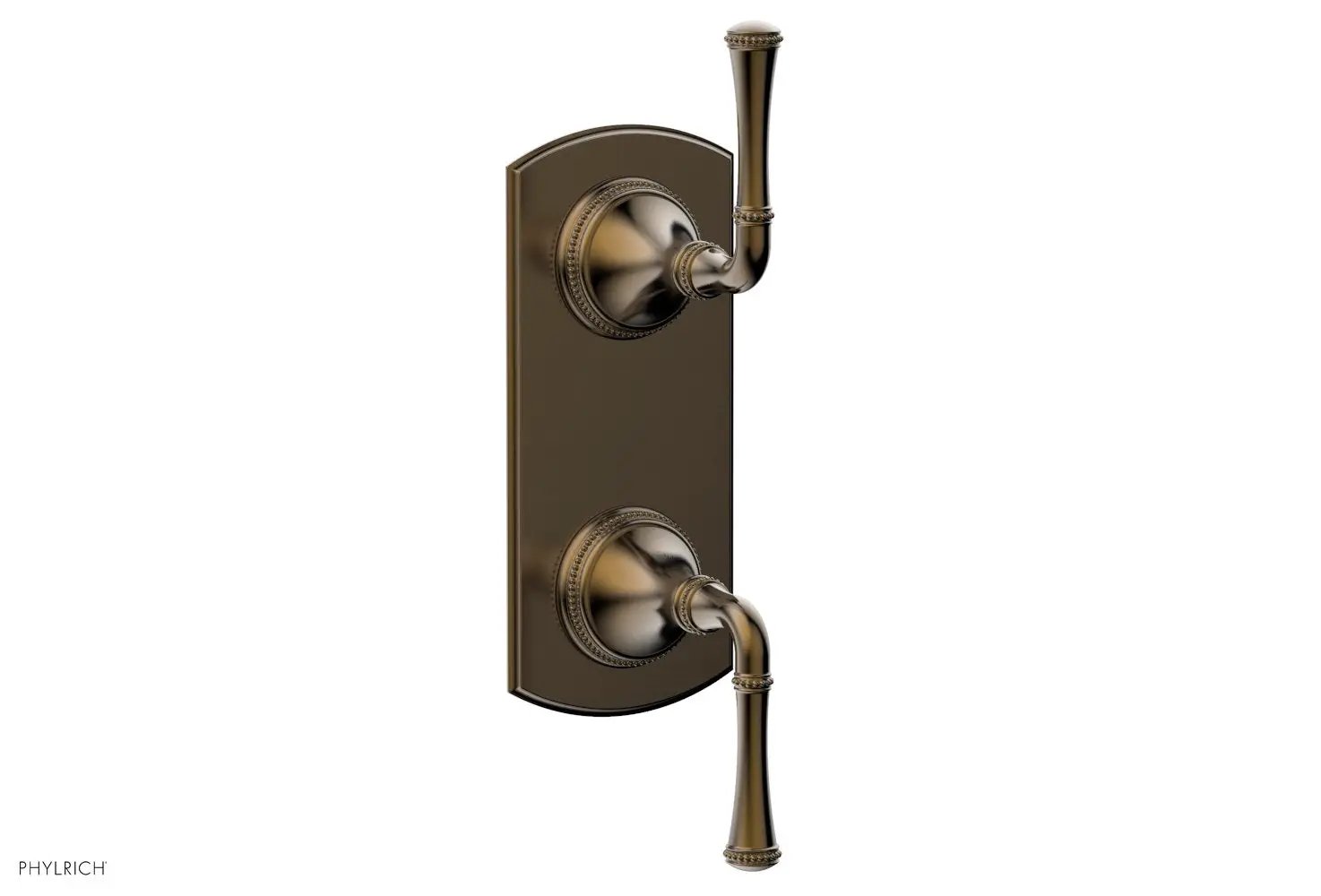 Phylrich BEADED 1/2" Mini Thermostatic Valve with Volume Control or Diverter by Phylrich