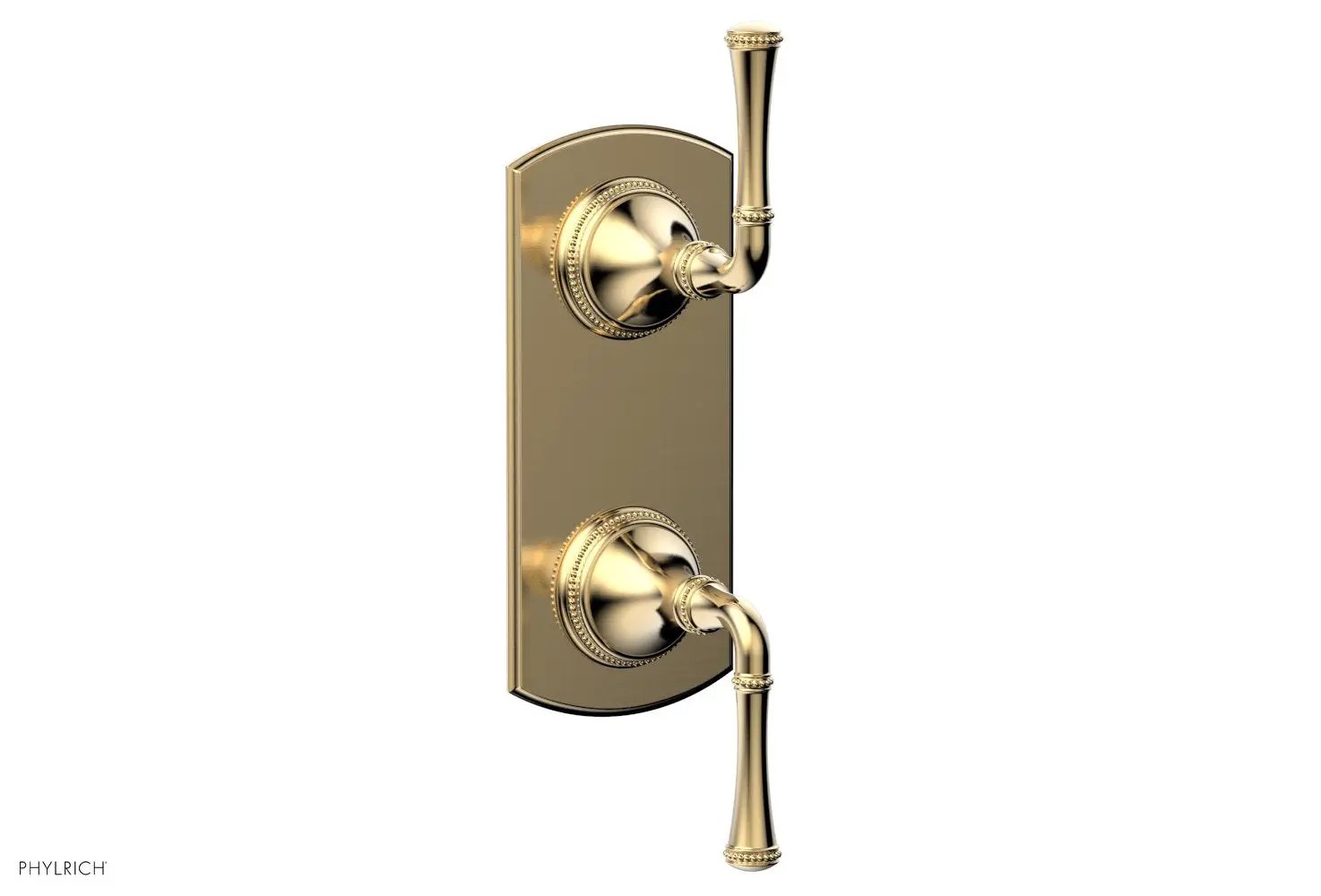 Phylrich BEADED 1/2" Mini Thermostatic Valve with Volume Control or Diverter by Phylrich