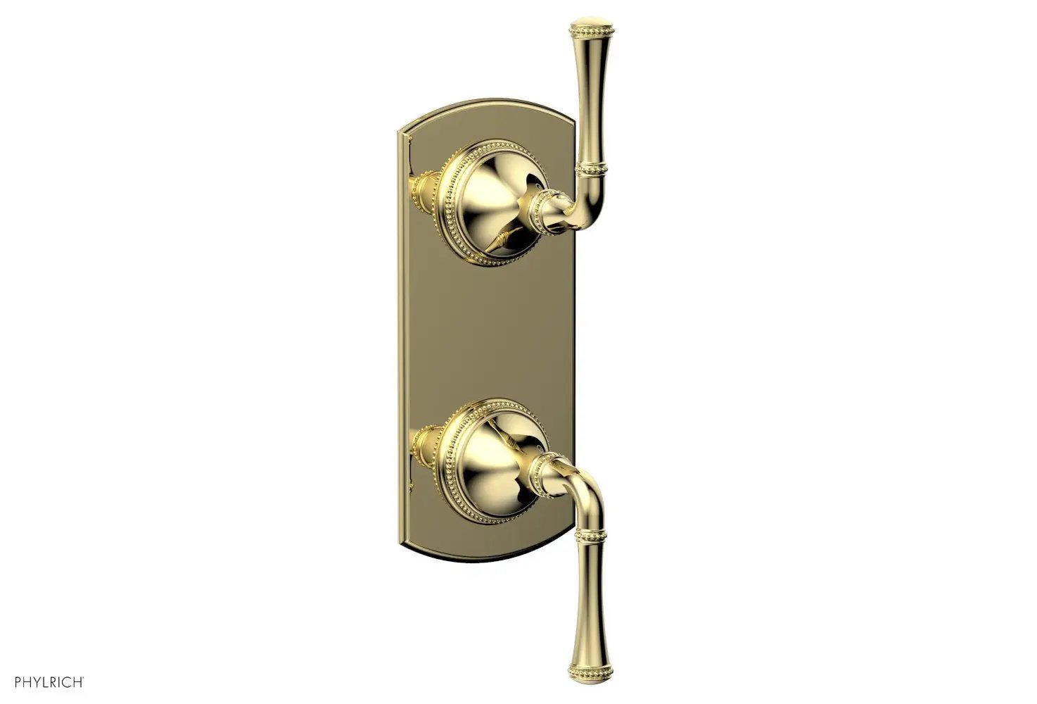Phylrich BEADED 1/2" Mini Thermostatic Valve with Volume Control or Diverter by Phylrich