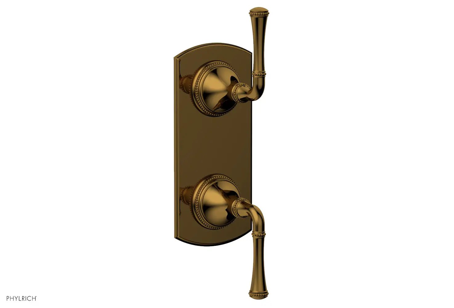 Phylrich BEADED 1/2" Mini Thermostatic Valve with Volume Control or Diverter by Phylrich
