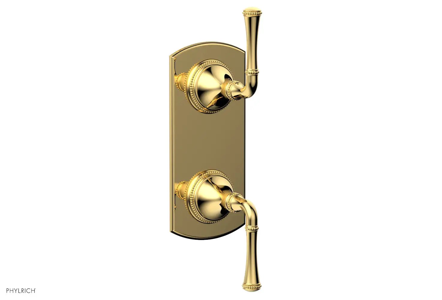 Phylrich BEADED 1/2" Mini Thermostatic Valve with Volume Control or Diverter by Phylrich