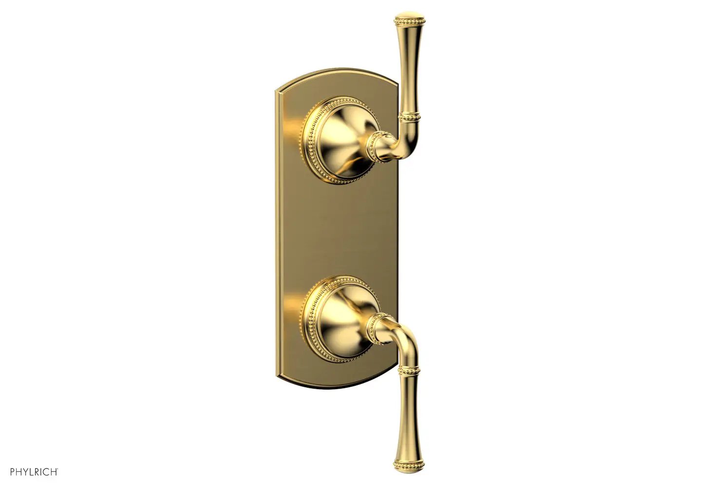 Phylrich BEADED 1/2" Mini Thermostatic Valve with Volume Control or Diverter by Phylrich