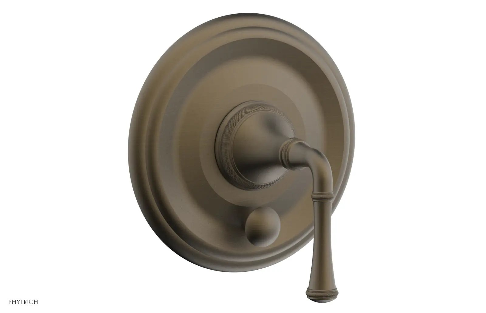 Phylrich COINED Pressure Balance Shower Plate with Diverter and Handle Trim Set by Phylrich