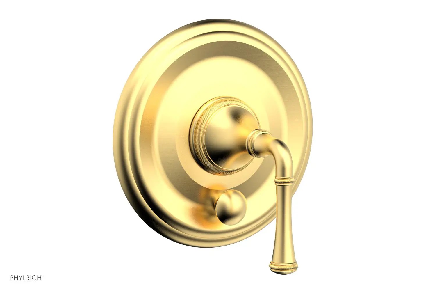 Phylrich COINED Pressure Balance Shower Plate with Diverter and Handle Trim Set by Phylrich