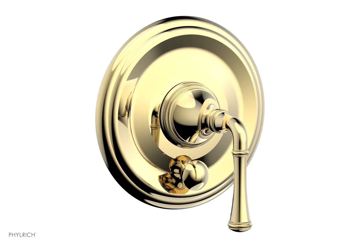 Phylrich COINED Pressure Balance Shower Plate with Diverter and Handle Trim Set by Phylrich