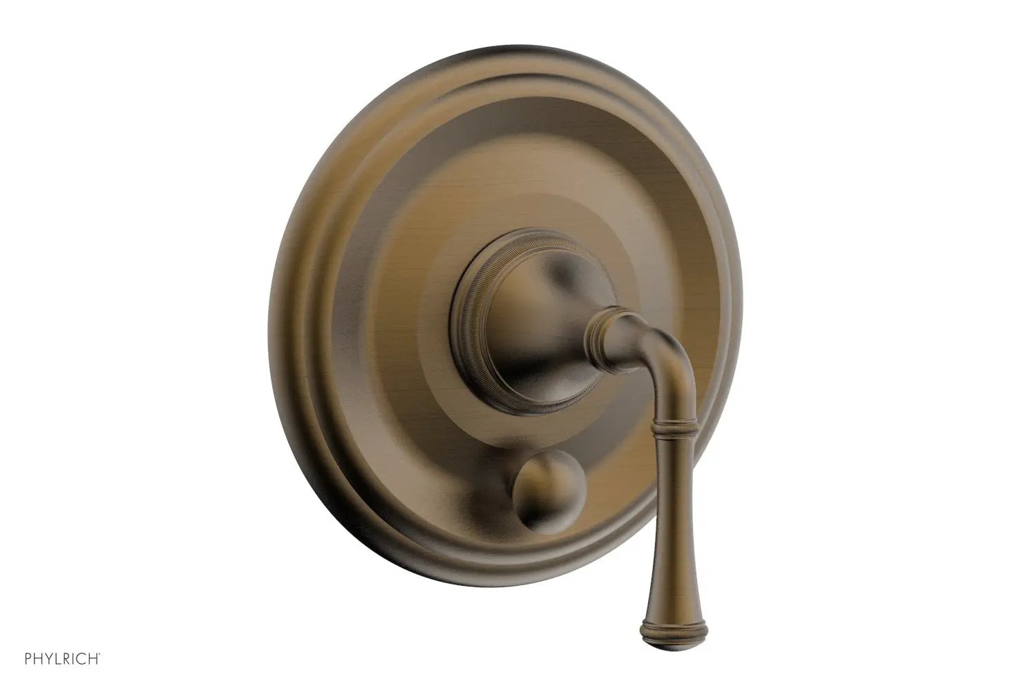 Phylrich COINED Pressure Balance Shower Plate with Diverter and Handle Trim Set by Phylrich