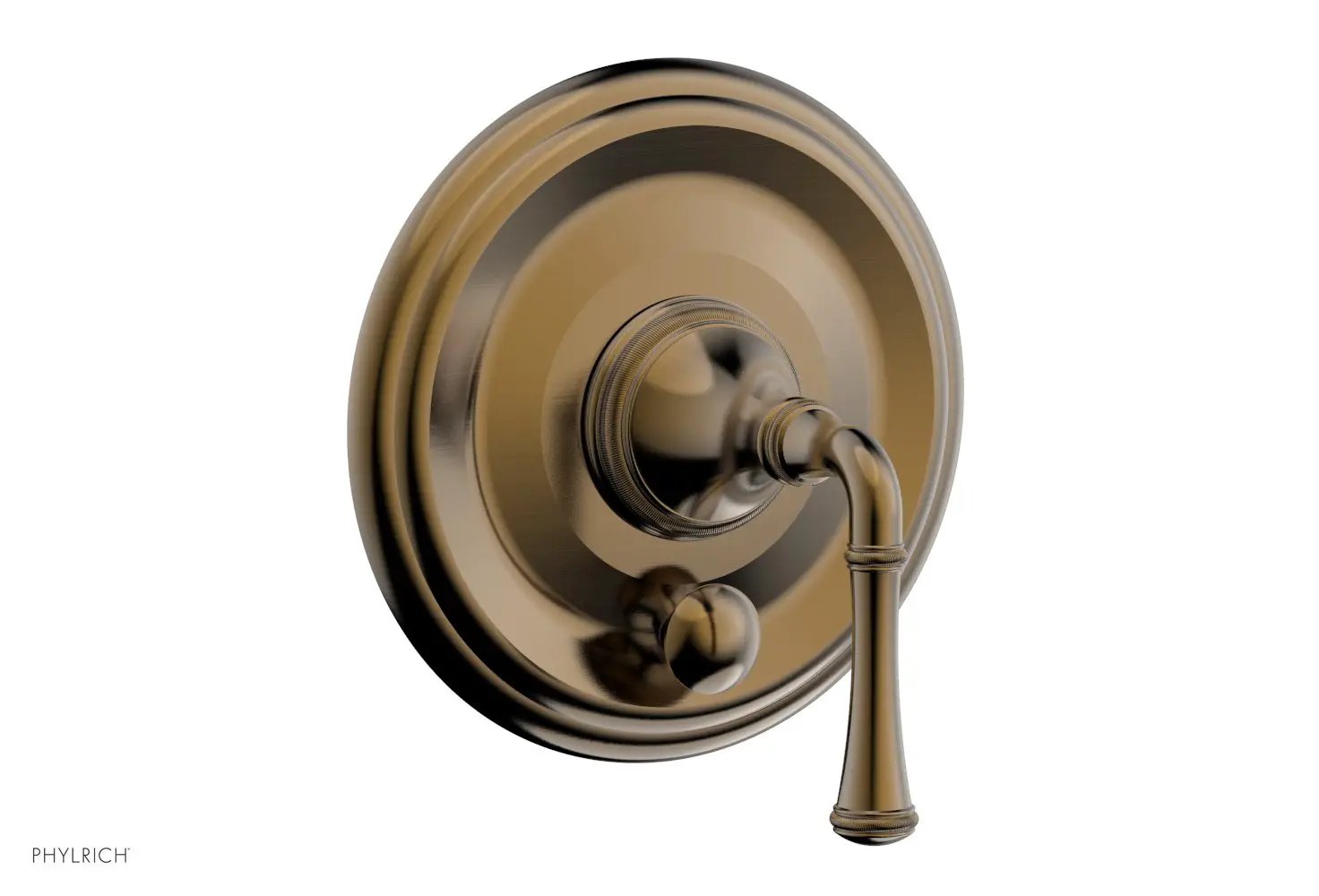 Phylrich COINED Pressure Balance Shower Plate with Diverter and Handle Trim Set by Phylrich