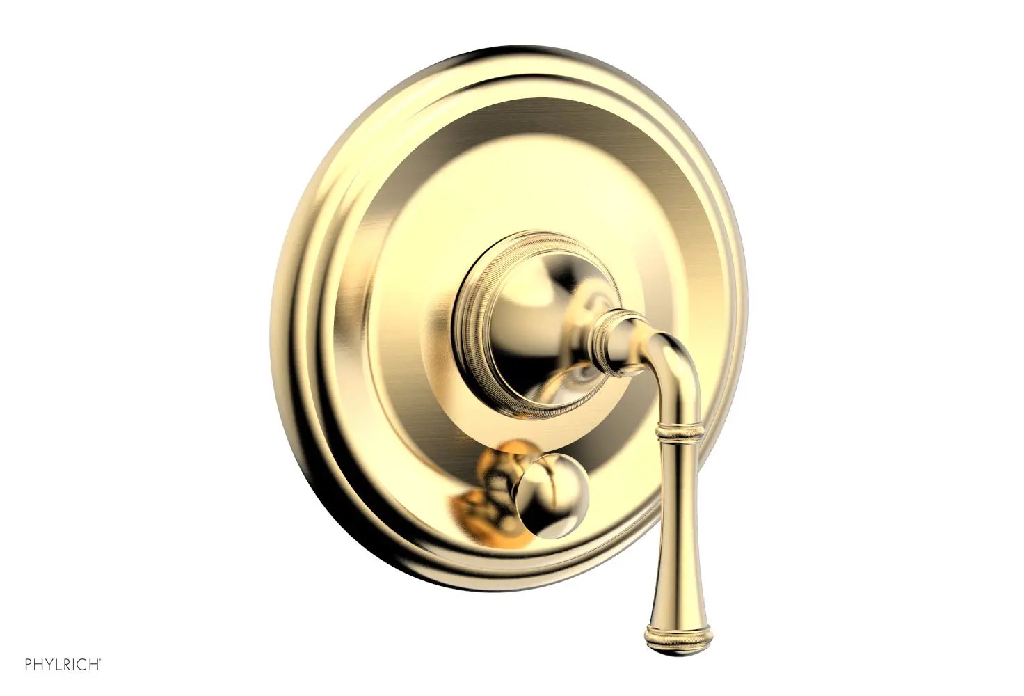 Phylrich COINED Pressure Balance Shower Plate with Diverter and Handle Trim Set by Phylrich