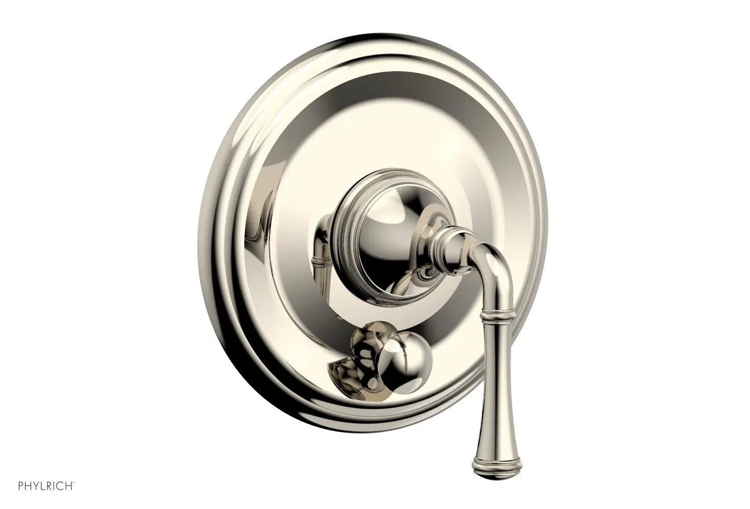 Phylrich COINED Pressure Balance Shower Plate with Diverter and Handle Trim Set by Phylrich