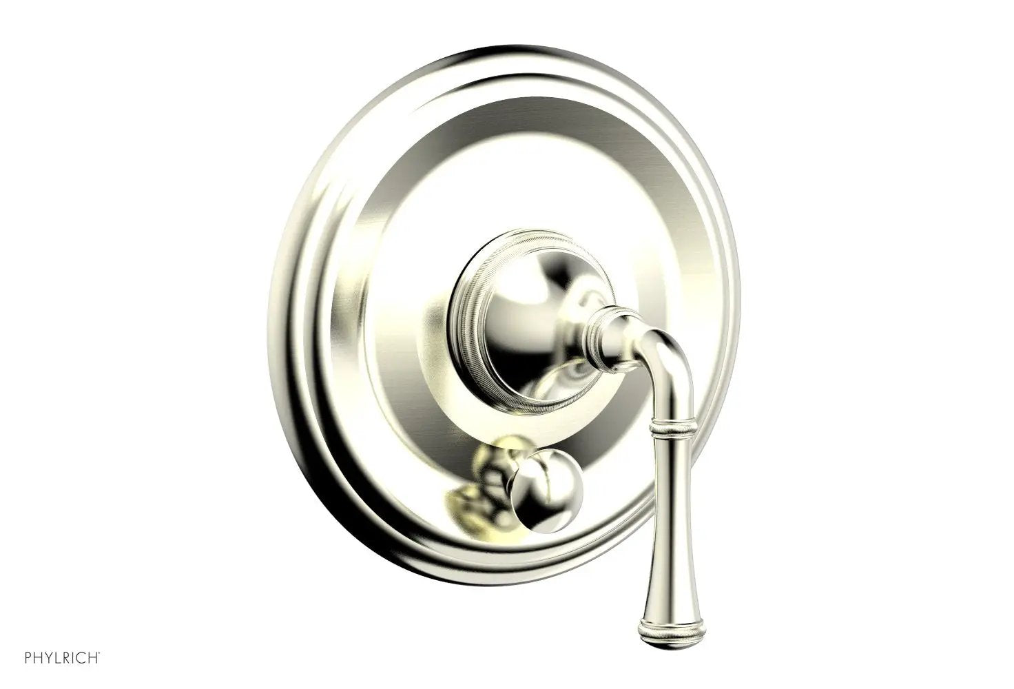 Phylrich COINED Pressure Balance Shower Plate with Diverter and Handle Trim Set by Phylrich