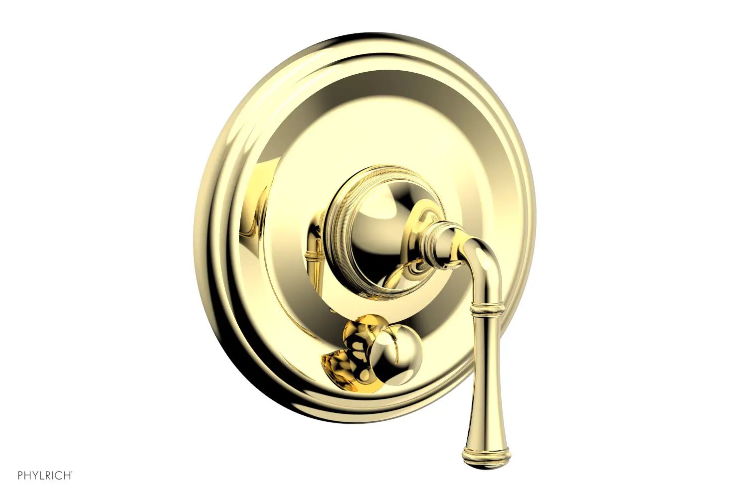 Phylrich COINED Pressure Balance Shower Plate with Diverter and Handle Trim Set by Phylrich