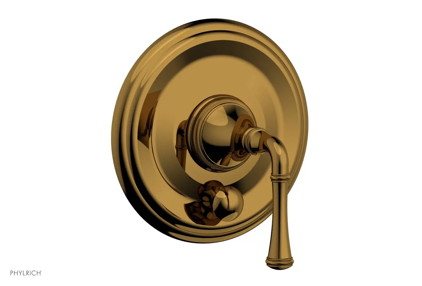 Phylrich COINED Pressure Balance Shower Plate with Diverter and Handle Trim Set by Phylrich