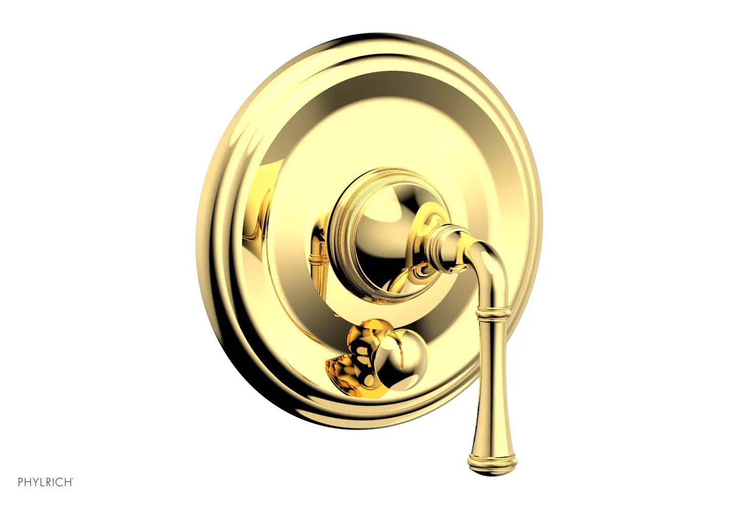 Phylrich COINED Pressure Balance Shower Plate with Diverter and Handle Trim Set by Phylrich