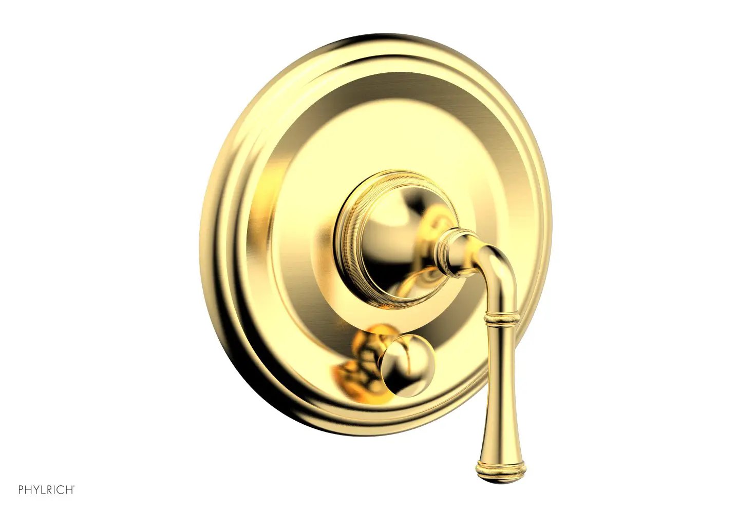 Phylrich COINED Pressure Balance Shower Plate with Diverter and Handle Trim Set by Phylrich