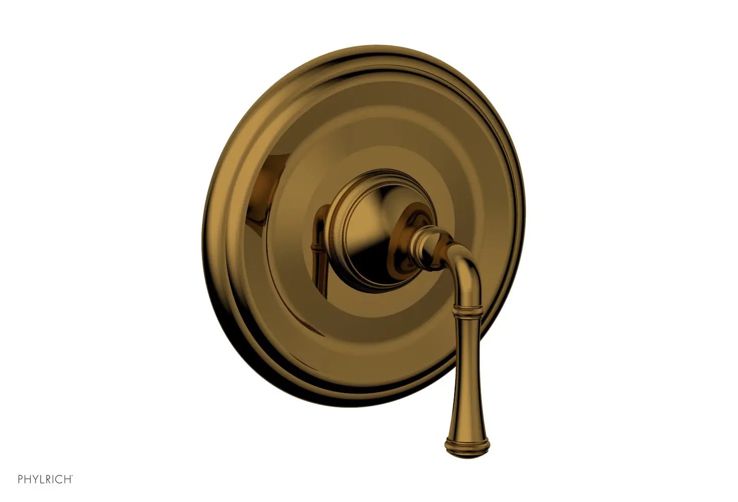 Phylrich COINED Pressure Balance Shower Plate & Handle Trim by Phylrich