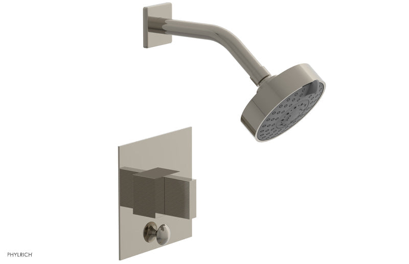 Phylrich STRIA Pressure Balance Shower and Diverter Set (Less Spout)