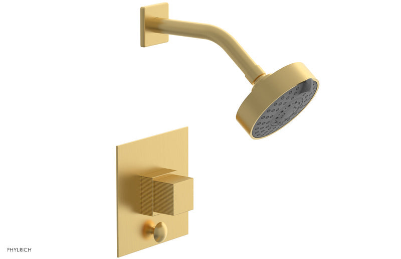 Phylrich STRIA Pressure Balance Shower and Diverter Set (Less Spout)