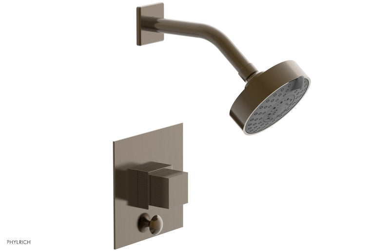 Phylrich STRIA Pressure Balance Shower and Diverter Set (Less Spout)