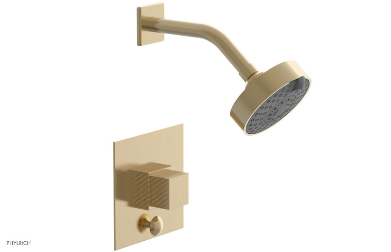 Phylrich STRIA Pressure Balance Shower and Diverter Set (Less Spout)