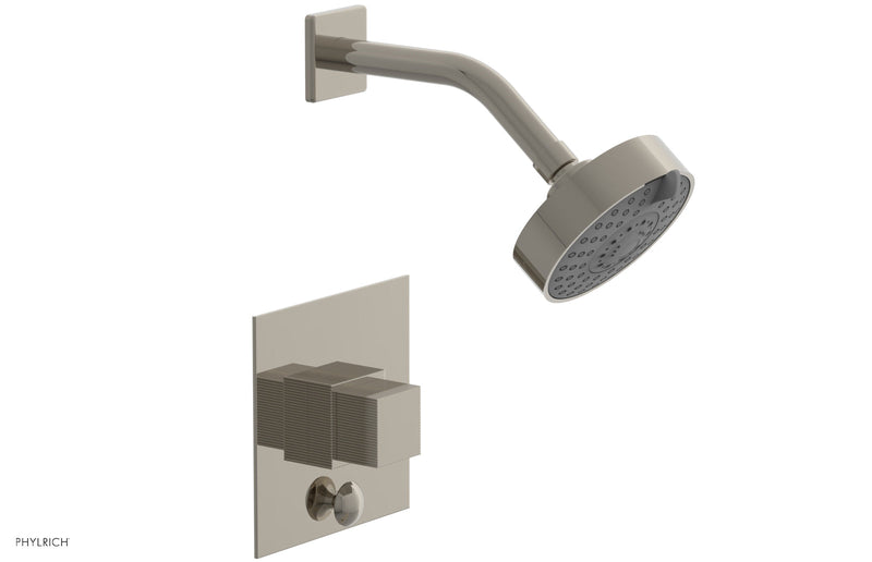 Phylrich STRIA Pressure Balance Shower and Diverter Set (Less Spout)