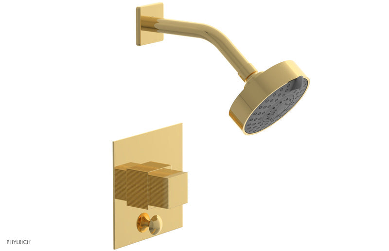 Phylrich STRIA Pressure Balance Shower and Diverter Set (Less Spout)