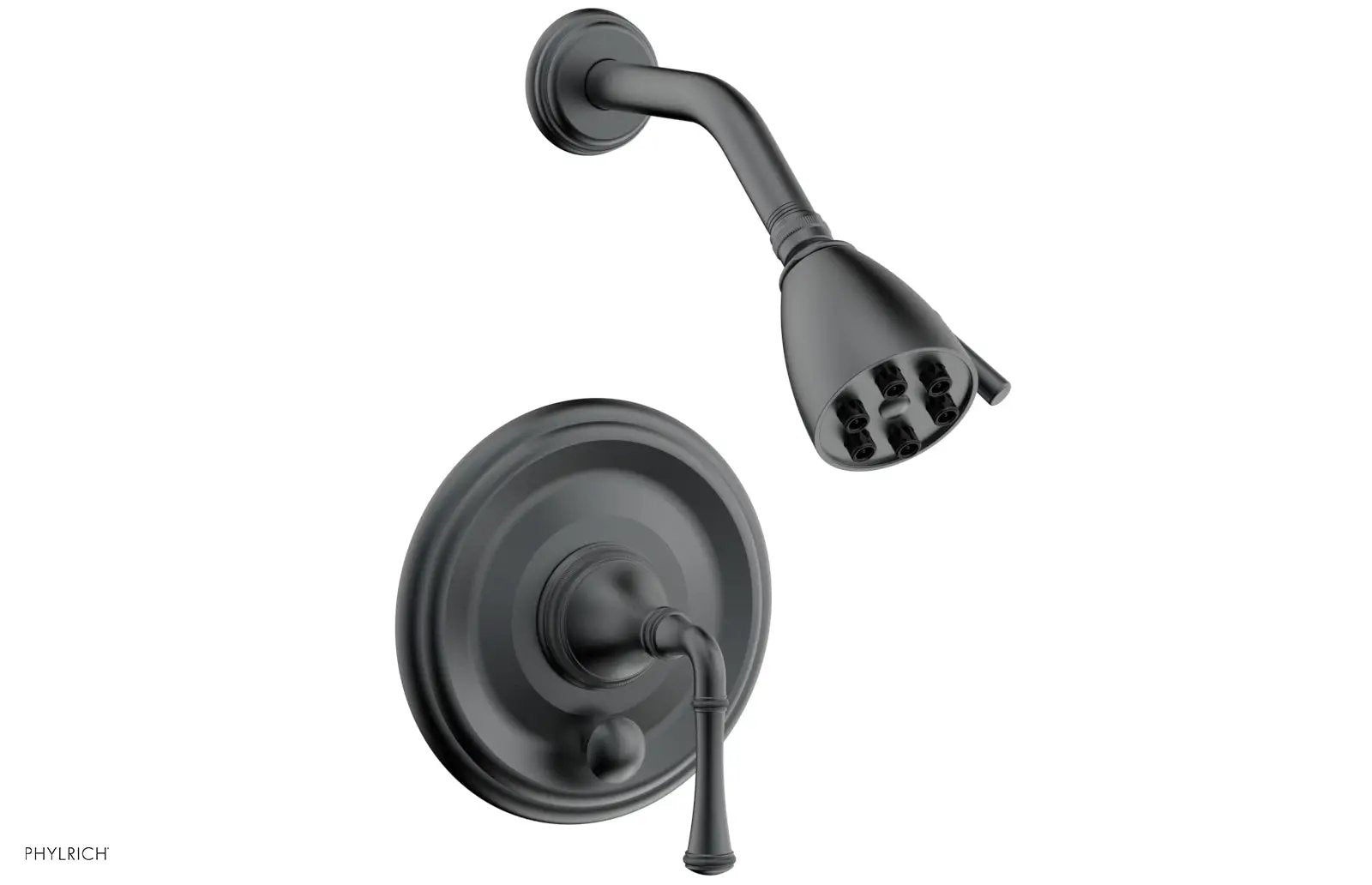 Phylrich COINED Pressure Balance Shower and Diverter Set (Less Spout), Lever Handle by Phylrich