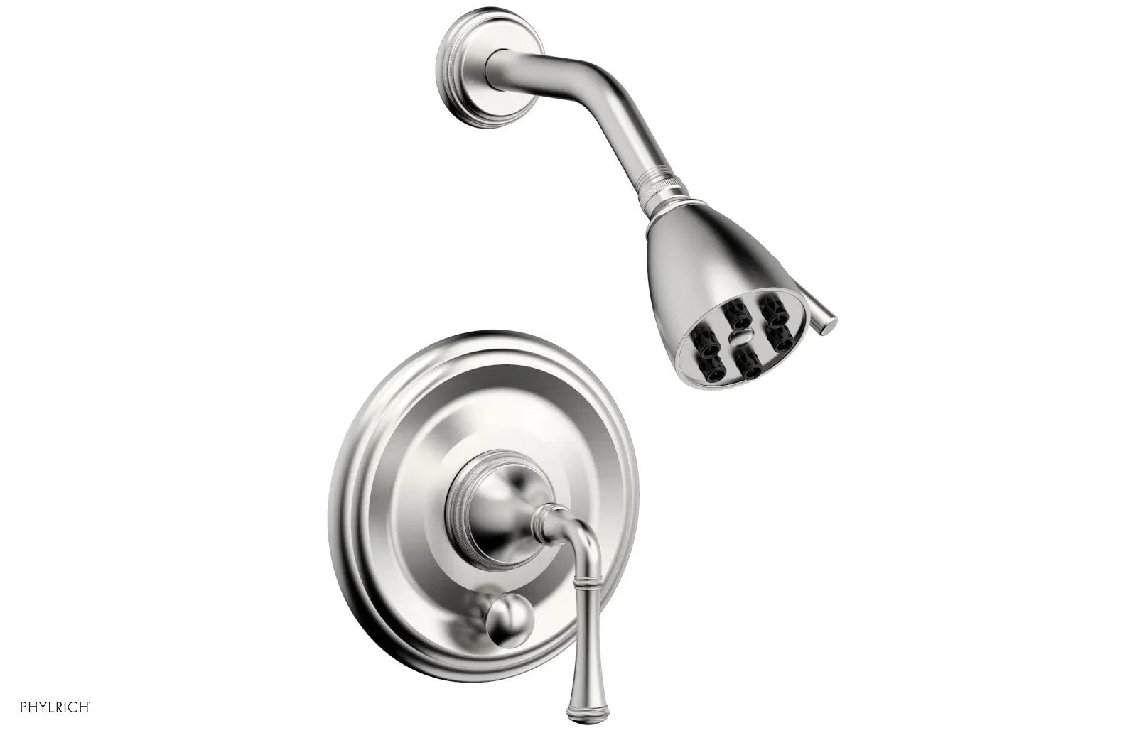 Phylrich COINED Pressure Balance Shower and Diverter Set (Less Spout), Lever Handle by Phylrich