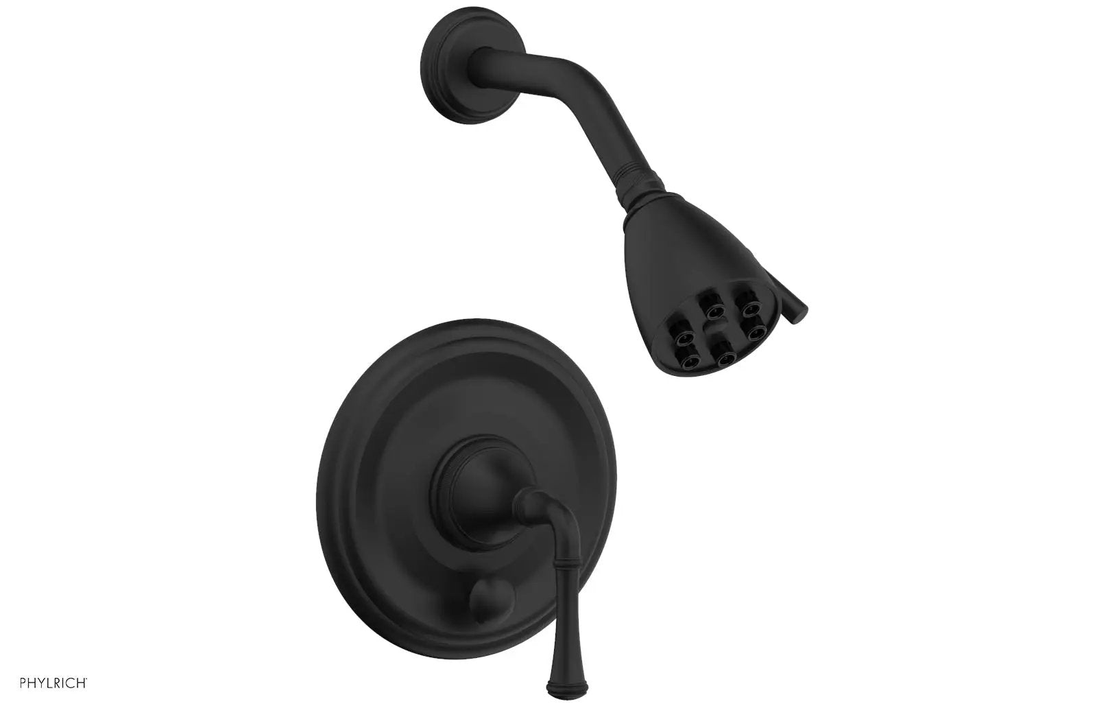 Phylrich COINED Pressure Balance Shower and Diverter Set (Less Spout), Lever Handle by Phylrich