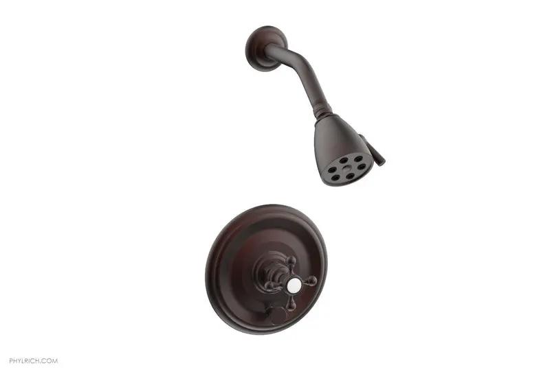 Phylrich HEX TRADITIONAL Pressure Balance Shower and Diverter Set (Less Spout) by Phylrich