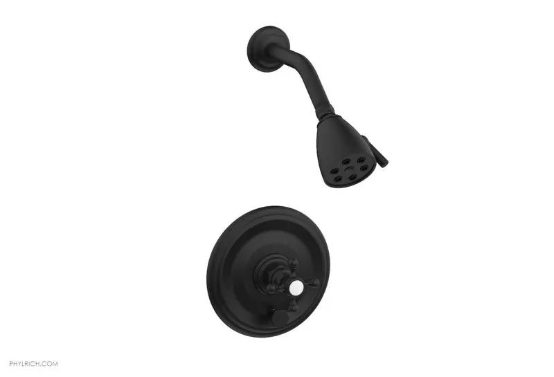 Phylrich HEX TRADITIONAL Pressure Balance Shower and Diverter Set (Less Spout) by Phylrich